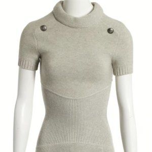 CHANEL 2008 Collection Cashmere Grey Dress 34FR